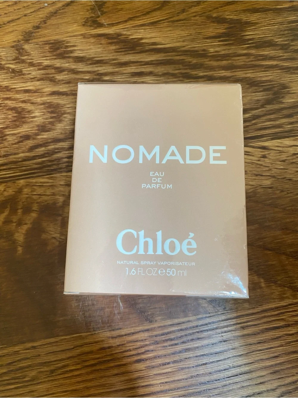 Chloé Nomade Box in Peach